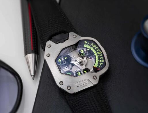 Replica Urwerk Watch UR-110 PT PLATINUM BEZEL LIMITED EDITION